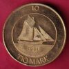 Finland 10 Markkaa Aland 1991 tio daler tio mark:- VA509