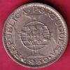 PORTUGUESE INDIA GOA 1 ESCUDO 1959 COIN:- S3805