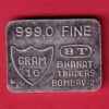 SILVER BAR Weight – 10.00 gm : BHARAT TRADERS BOMBAY-2 10 GRAM - S4960