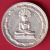 SILVER JAIN TOKEN: Weight – 2.52 gm : SHREE MAHAVEER BHAGWAN- SA1391