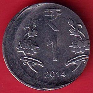 “ERROR” republic india 2012 one ruppe coin :- SA1488