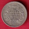 British India 1945 " LARGE 5 " Bombay Mint George Vi 1/4 Rupee –S5535