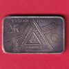 Silver bar : SILVER BAR : Weight – 9.85 gm : DALSUKHBHAI LAXMICHAND MINAWALA Kalash mark fine silver  -S5641