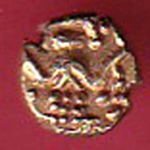 MAYSORE STATE KANTIRAVA NARASARAJA WODEYAR GOLD FAMAN :- s5711
