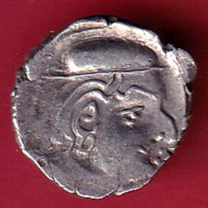 ANCIENT INDIA KSHATRAP DYNASTY KINGS PORTRAIT RARE SILVER COIN  :- s5726
