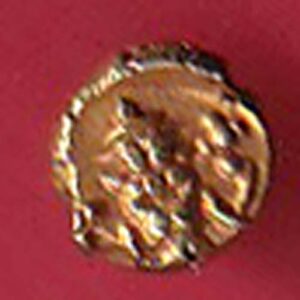RARE VERIETY ” MAYSORE STATE KANTIRAVA NARASARAJA WODEYAR GOLD FANAM – S5761