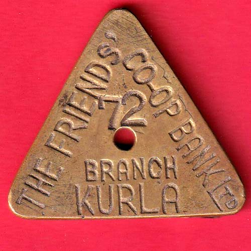 Token : The friends Co-op bank bhranch kurla  -  s5894