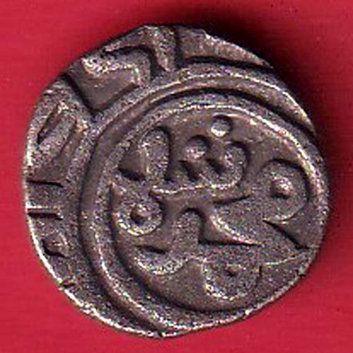 DELHI SULTAN TUGHLOUQUE SHAH 4 GANI COIN  -  s5904