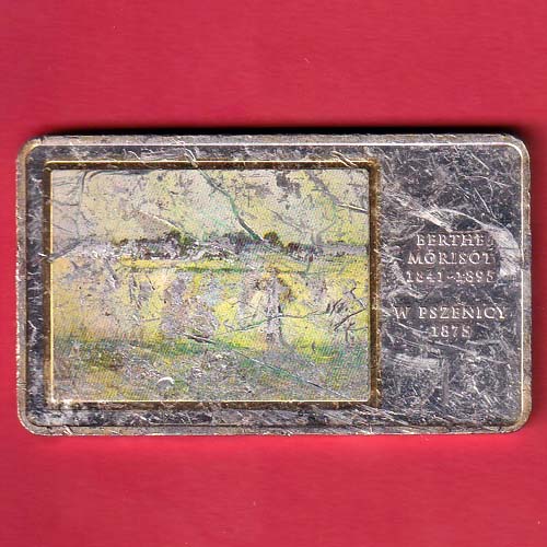 Berthe Morisot 1841 - 1895 W Pszenicy 1875 Arcydziela Malarstwa Swiatowego -  s5911