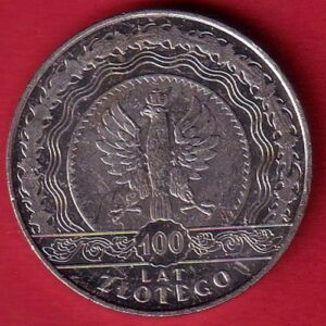 world coin : 100 LAT ZLOTECO  -  s5912