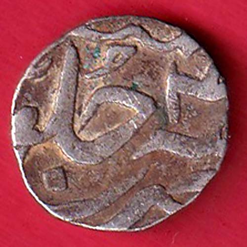 baroda state half rupee silver coin -  s5914