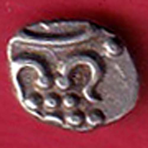 TRAVANCORE STATE RAJARAM VERMA IV SILVER CHUKRAM COIN :- SA2423
