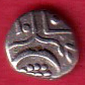 TRAVANCORE STATE RAJARAM VERMA IV SILVER CHUKRAM COIN – AA260