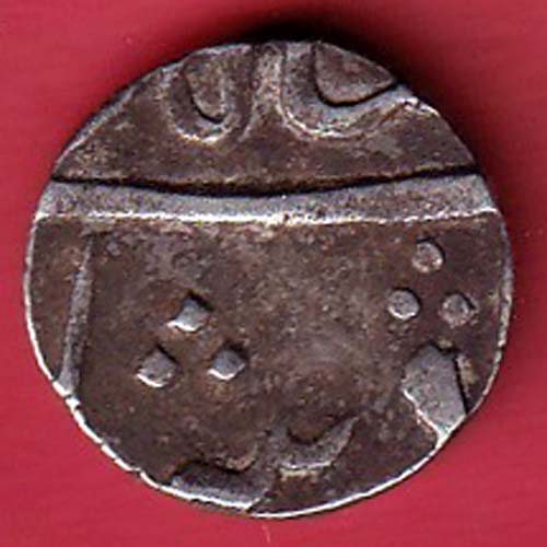 bombay presidency   half rupee silver coin  – AA248