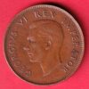 WORLD COIN SOUTH AFRICA 1945 SUID AFRIKA 1D GEORGIVS VI REX – AA250