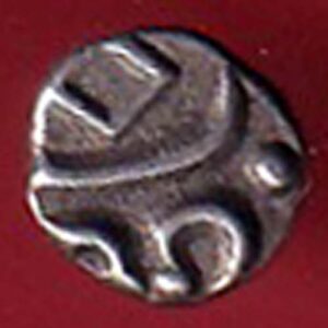 TRAVANCORE STATE RAJARAM VERMA IV SILVER CHUKRAM COIN -  s6063