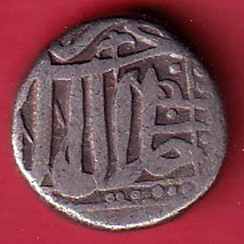 MUGHALS MOHD. AKBAR MAHMUDI SILVER COIN   -  s6077