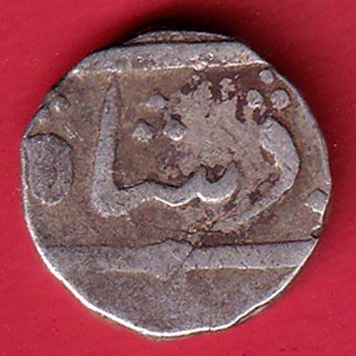 Baroda State RY19 sayaji rao Gaykwad one rupee silver coin -  s6079