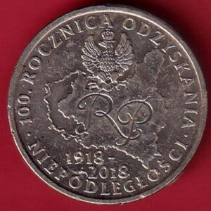 world coin 10. rocznicr odzyskania niepodlelosci 1918-2018 –s6175