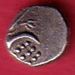 TRAVANCORE STATE RAJARAM VERMA IV SILVER CHUKRAM COIN – s6188