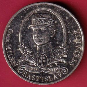 World coin : Gen. Millan Rastislav stefanik  – s6202