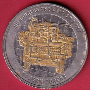 world coin : Army official commemorative Modern forces  – s6222