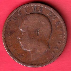 Portugal 20 Reis 1884 Coin King Luiz - SA2409