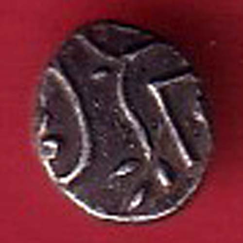 TRAVANCORE STATE RAJARAM VERMA IV SILVER CHUKRAM COIN – va3503