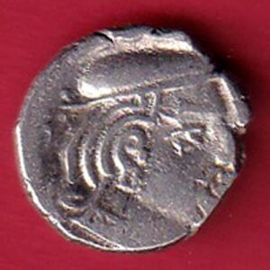 ANCIENT INDIA KSHATRAP DYNASTY KINGS PORTRAIT RARE SILVER Beautiful Coin – s6290