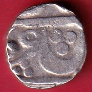 Kolhapur, Princely state of Muhammad Shah [Shambhuji II] one rupee silver coin :- SA2458