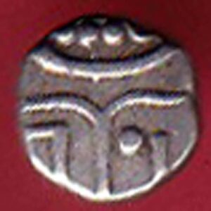 TRAVANCORE STATE RAJARAM VERMA IV SILVER CHUKRAM COIN– AA545