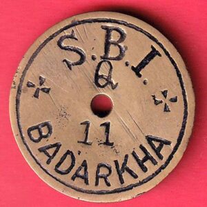TOKEN:- S.B.I. X BADARKHA NO:- 11 – AA644