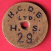 TOKEN: H.C.D.B. LTD. H.S. NO. 29– va4033