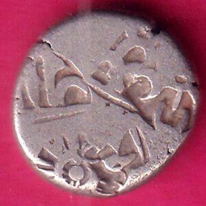 Ancient india punchmark rare silver coin – va4122