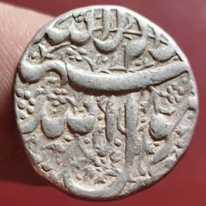 Mughals jahangir Ahmednagar mint one rupee AA1026