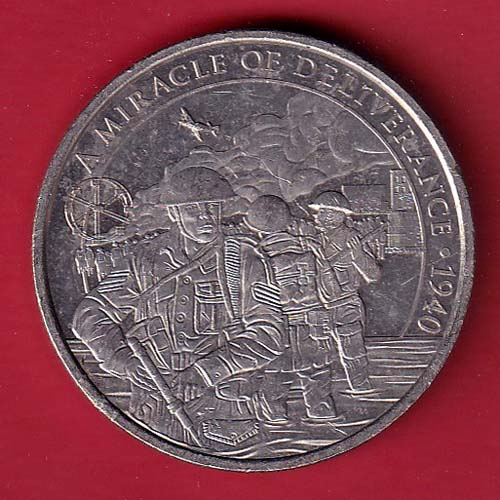 ELIZABETH II DEI-GRA REGINA. GIBRALTAR 2020 HALF CROWN– S6876