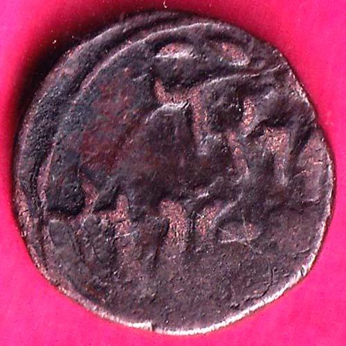 cambay state jafar ali khanji  khambayat mint quarter paisa :AA1258