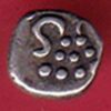 TRAVANCORE STATE RAJARAM VERMA IV SILVER CHUKRAM COIN– S6817