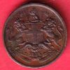 EAST INDIA COMPANY 1835 1/12 anna COPPER COIN – S6857