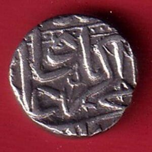 MUGHALS MOHD. AKBAR MAHMUDI SILVER COIN– S6861