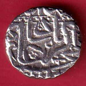 MUGHALS MOHD. AKBAR MAHMUDI SILVER COIN– Sa3334