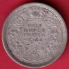 BRITISH INDIA 1944 BOMBAY MINT HALF  RUPEE SILVER COIN- sa3355