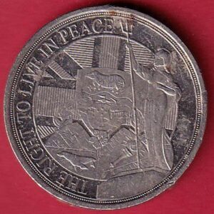 the right ti live in peace elizabeth ii d.g. regina gibraltar 2022 half crown :- SA3401