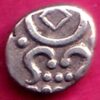 TRAVANCORE STATE RAJARAM VERMA IV SILVER CHUKRAM COIN -TA1125