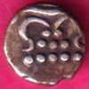 Travancore State Rajaram Verma IV Silver Chukram coin -TA1127