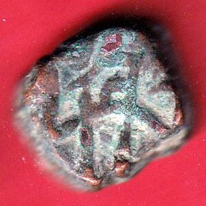 mughals shahalam elichpur Mint one paisa copper coin– s7044