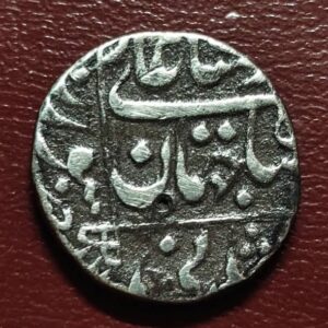 Shahjahan surat mint half rupee AA1408
