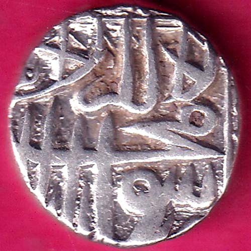 MUGHALS MOHD. AKBAR MAHMUDI RARE SILVER COIN– AA1426