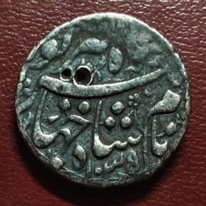 Jahangir Lahore mint one rupee silver coin AA1407