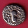 ANCIENT INDIA GADHAYA DYNASTY KING PORTRAIT COIN- S7145